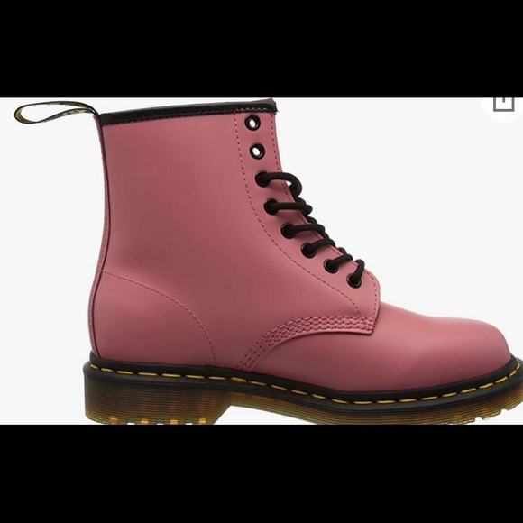 New Dr Martens pink 1460 boots. - Picture 7 of 11